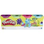Hasbro Play-Doh 4'lü Oyun Hamuru 448 gr B5517 Eğlenceli Renk Seçenekleriyle 2-4 Yaş İçin Oyun Seti