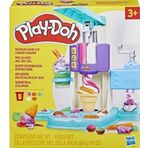 Hasbro Play-Doh Gökkuşağı Girdaplı Dondurma Oyun Seti G0028