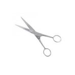 Hasbros 7inc Mat Gümüş Renk Metal Berber Makası (702-7)