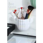 HASBY Beyaz Banyo Düzenleyici Duş Makyaj Organizer Kozmetik Krem Dekoratif Duvar Yapışkanlı Dolap Mutfak