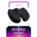 HASBY Visco Ortopedik Oturma Simidi Minderi Visko Gamer Oyuncu Minderi