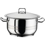 Hascevher Gastro Çelik Tencere 45X30 cm - 45,0 Lt - Gri
