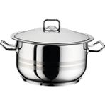 Hascevher Gastro Çelik Tencere 50X30 cm - 54,0 Lt - Gri