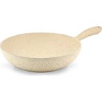 Hascevher Germanitium 28 Cm Granit Wok Tava Kapaksız