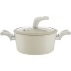 Hascevher Lizbon Seramik 24 x 11 cm Tencere - Krem - 24 cm