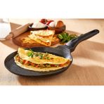 Haschef Zümrüt Krep Tavası 26 cm - Siyah