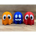 Hasfar Tech Retro Oyun Hayalet Figürleri | 3’lü Set 8cm