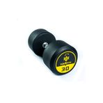 HASGYM 30 KG Kauçuk Kaplı Profesyonel Olimpik DUMBBELL ( Dambıl )