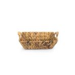Hasır Ekmek Sepetı Kulplu19x19 Cm