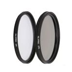 Haskan Nikon 85mm f/3.5 G Lens İçin 52mm UV Filtre + CPL Filtre