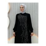HASPASHA feray taşlı tesettür abiye