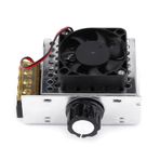 Hassas Motor hızı Ve Sıcaklık kontrolü Için fanlı Yüksek güçlü 4000W SCR Voltaj regülatörü - Elektrikli Sobalar Için Ideal su ısıtıcıları Ve Küçük Motorlar Için Ideal
