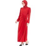 Hassene Clara Elbise Özel Gün ve Günlük Şıklık - Kırmızı - 40