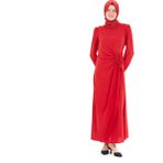 Hassene Clara Elbise Özel Gün ve Günlük Şıklık - Kırmızı - 44