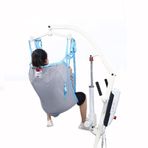 Hasta kaldırma kayışı, hasta kaldırma transfer kemeri, file banyo ünitesi, hasta kaldırıcı, yataktan tekerlekli sandalyeye, şezlonga, duş sandalyesine veya tuvalete transfer için bölünmüş bacak askısı