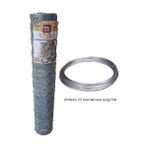 Hastel Bahçe Çit Teli 1,5mt Yükseklik 20 Metre Uzunlık (1 mm Kalınlık) Gerdirme Dahil