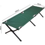 Hastunç Kampet Outdoor Portatif Yatak - 64*190*43 - Asker Yeşili