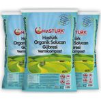 Hastürk Gübre Hastürk %100 Organik Solucan Gübresi 3 X 5 Kg.