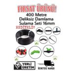 Hasüçel 16Mm Deliksiz Damlama Bahçe Sulama Borusu 400 Metre