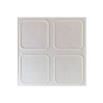 HASYILDIZ Strafor Dekoratif Tavan Kaplama -6m2- 24 Adet Kare Panel D9
