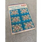 Hasyılmaz Antika Çıtçıt Düğme 1cm x 36LI - Bakkaliye Koleksiyon Çıt Çıt Düğme - Açık Gri