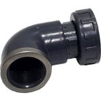 Hasyılmaz Pvc-U 50-1 1/2'' Dirsek Boru Pn-10 90° (1 Adet)