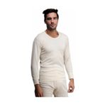 Hasyün 102 Uzun Kollu Yün Termal Fanila Atlet Ekru Erkek İçlik