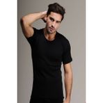 Hasyün 4000 Kısa Kol Yün Termal Fanila-Siyah - XL