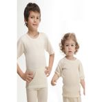 Hasyün 500&550 Unisex Çocuk Termal Yün İçlik Takım-Krem