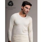 Hasyün %75 Merinos Yünü, %25 Akrilik Uzun Kollu Erkek Termal Içlik - 2XL - Ekru