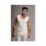 Hasyün Erkek Ince Atlet 025 - XL - Ekru