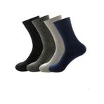 Hasyün Erkek Kışlık Dikişsiz Kalın Yün Çorap (6'Lı Paket) Çok Renkli