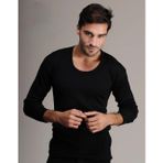 Hasyün Erkek Siyah %61 Yün UZUN Kol Fanila Atlet İçlik 4002 - 2 Adet
