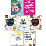 Hatalar Kitabı + Nasıl Dünya Kaşifi Olunur + Dünyanın Öbür Ucunda Ne Var? + Duygularım + Bilim Eğlenceli Etkinlikler + Sanat Eğlenceli Etkinlikler + Boya ve Tasarla! / 7 Kitap Set Çocuk Aktivite