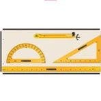 Hataş 01545 Tablalı 4'lü Sınıf Cetvel Takımı