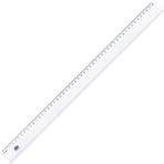 Hatas 0170 Geniş Plastik Cetvel 50 cm Şeffaf