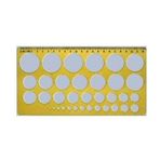 Hatas 1x35 mm 02271 20 Adet Ekonomik Daire Şablonu Cetvel