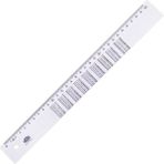 Hataş 30 cm 0177 Carpim Tablolu Cetvel