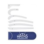 Hataş 6 Parça Plastik Riga Çantalı Cetvel Takımı