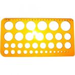 HATAS DAİRE CETVELİ 1-36MM BÜYÜK
