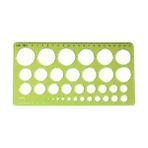 hatas eco cetvelli daire şablonu 1-35 mm 2271 - Yok