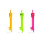 Hatas Öğrenci Tipi Plastik Pergel Neon Renkler 0882