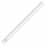 Hatas Plastik Öğrenci Cetveli Ekonomik 50 Cm 169 (25 Li Paket)