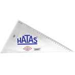 Hatas Teknik Öğrenci 30-60 Derece Gönye