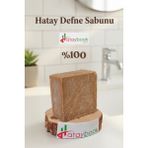 Hataybook Defne Sabunu 140 GR El Yapımı Dökme Sabun Koyu Renkli Doğal Koku