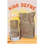 Hataybook Hatay %100 Saf Defne Sabunu 1 Kg Ham Defne Yağı Sabunu 6 Adet