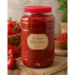 Hataylım Organik Biber Salçası Tatlı 1kg Pet Güneş Kurusu