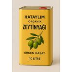 Hataylım Organik Erken Hasat Zeytinyağı 10 Litre Teneke - 10 lt