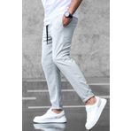 HATCELL Slim Fit Likralı Erkek Lastikli Bel Double Paça Jogger Pantolon