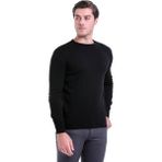 Hatemoğlu 3400ETC0A001 Siyah Bisiklet Yaka Regular Fit Triko Erkek Kazak
